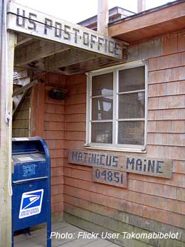 Matinicus Island Maine Post Office